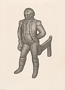 Cast Iron Andiron