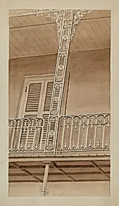 Cast Iron Balcony
