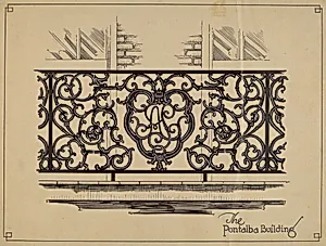 Cast Iron Balcony Rail