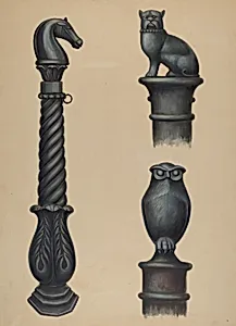 Cast Iron Hitching Post