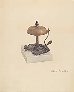 Cast Iron Table Bell by Adele Brooks