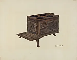 Cast Iron Toy Stove