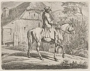 Cattle Dealer on Horseback