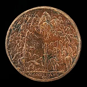 Cavalry Battle between the Hungarians and the Turks [reverse]