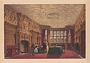 Caved Parlor, Crewe Hall, Cheshire