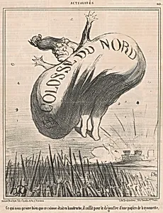 Ce qui nous prouve ... que ce colosse ... by Honoré Daumier