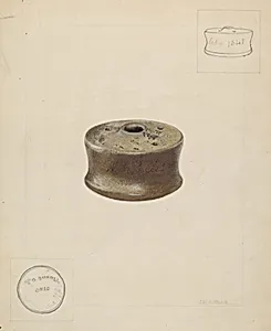 Ceramic Ink Well