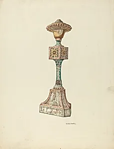 Ceremonial Candlestick (Ecclesiastical Furniture)