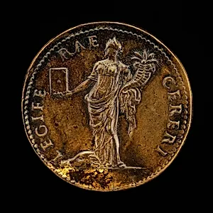 Ceres with Book and Cornucopiae [reverse]