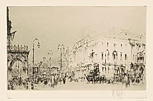 Changing London—Euston Road at Saint Pancras