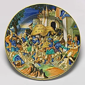 Charger with the Battle of Roncevaux