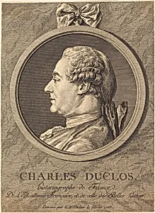 Charles Duclos by Charles-Nicolas Cochin II