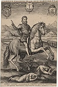 Charles Emmanuel, Prince of Piedmont by Aegidius Sadeler II