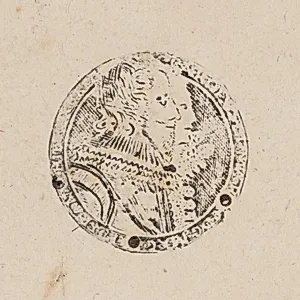 Charles I and Henrietta Maria Facing to the Right [left half]