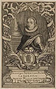 Charles I as Prince of Wales by Unknown Artist