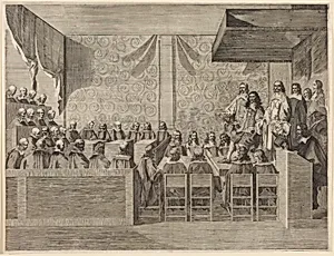 Charles II with His Council