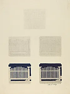Chart of Coverlet Thread Construction