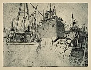 Chelsea Docks, Loading the Ship