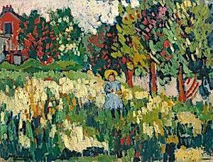 Chestnut Trees in Bloom