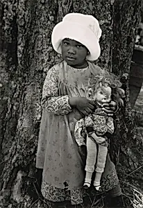 Child and Doll, North Carolina