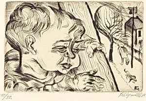 Child on the Veranda, Son Titus (Kind auf die Veranda, Sohn Titus)