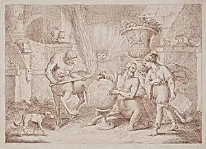 Chiron Teaches Geography to Achilles