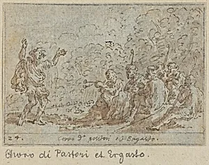 Chorus of Shepherds and Ergasto by Johann Wilhelm Baur