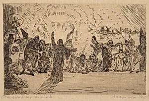 Christ and the Beggars (Le Christ aux mendiants)