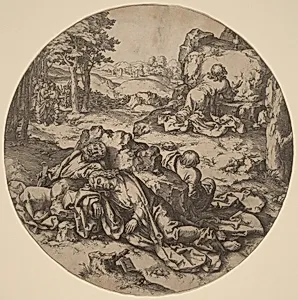 Christ at the Mount of Olives