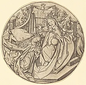 Christ Blessing the Virgin