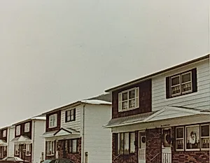 Christmas, Housing Project, Staten Island, New York City