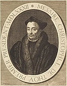 Christophe de Thou by Jean Morin