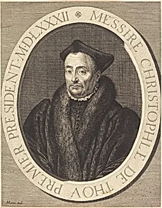 Christophe de Thou by Jean Morin