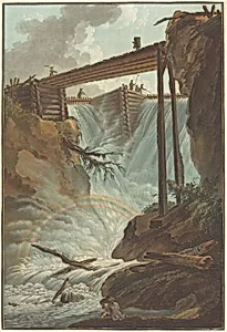 Chute de la Tritt dans la vallée de Muhlethal