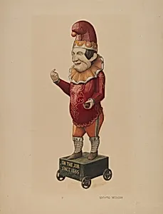 Cigar Store Figure: "Punch"
