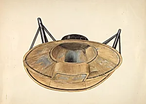 Circular Tin Bath Tub