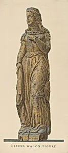 Circus Wagon Figure: Medieval Lady
