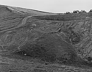 Cleared Hillside, Diamond Bar, California