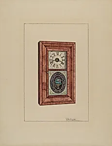 Clock by Lawrence Phillips
