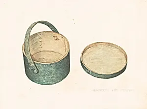 Clothes Pin Basket