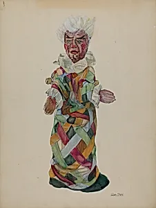 Clown Hand Puppet