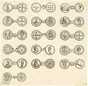 Coins [plate 10] by Jacques Callot