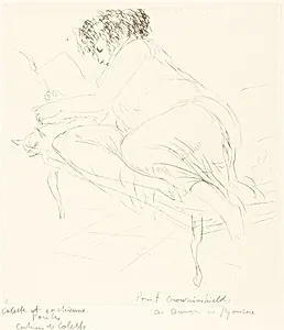 Colette et sa chienne (Colette and Her Dog)