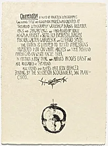 Colophon from Charenton