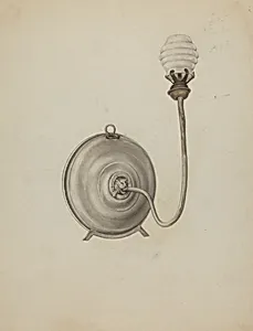 Combination Wall and Standing Lamp