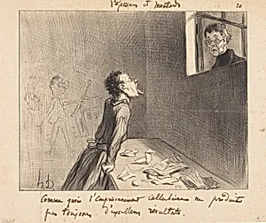 Comme quoi l'emprisonnement cellulaire... by Honoré Daumier