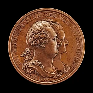 Commemoration of Marie-Antoinette: Louis XVI and Marie-Antoinette [obverse]