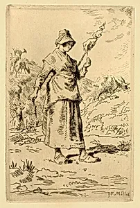 Composition de F. Millet (Composition by F. Millet) by Jean-François Millet