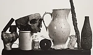 Composition with Pitcher and Eau de Cologne, New York