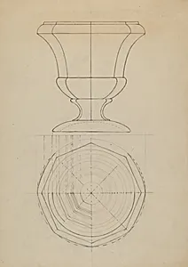 Compote (Blue Urn)